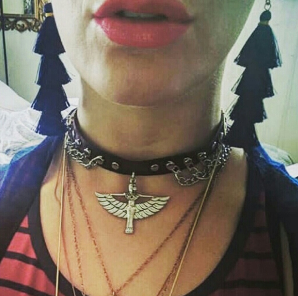 Hand-Made Leather Choker
